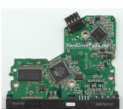 WD800BD WD PCB Circuit Board 2060-701335-003 - Click Image to Close