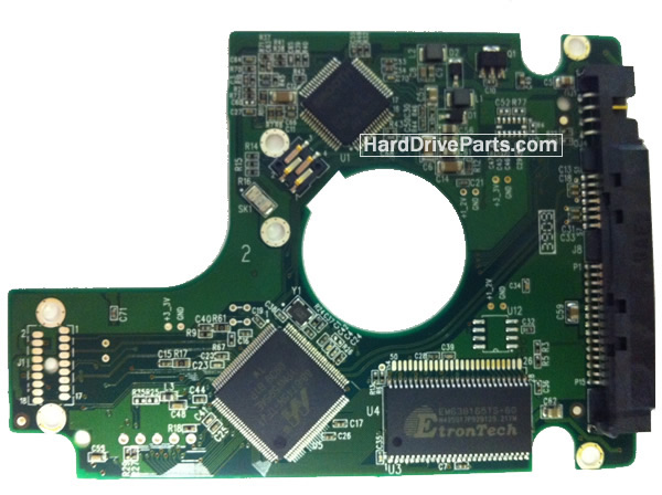WD2500BEVT WD PCB Circuit Board 2060-701499-005 - Click Image to Close