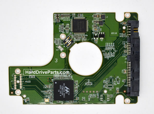 Western Digital WD1600BJKT HDD PCB 2060-771574-001 - Click Image to Close
